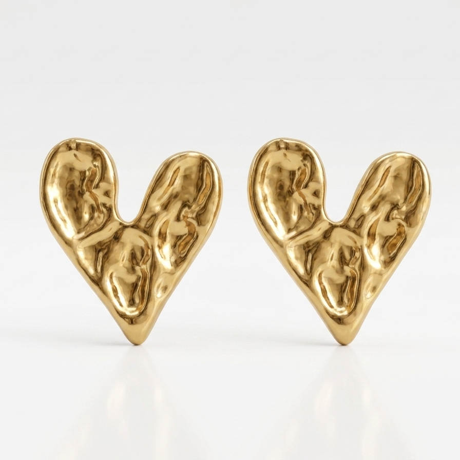 Ares Heart Studs
