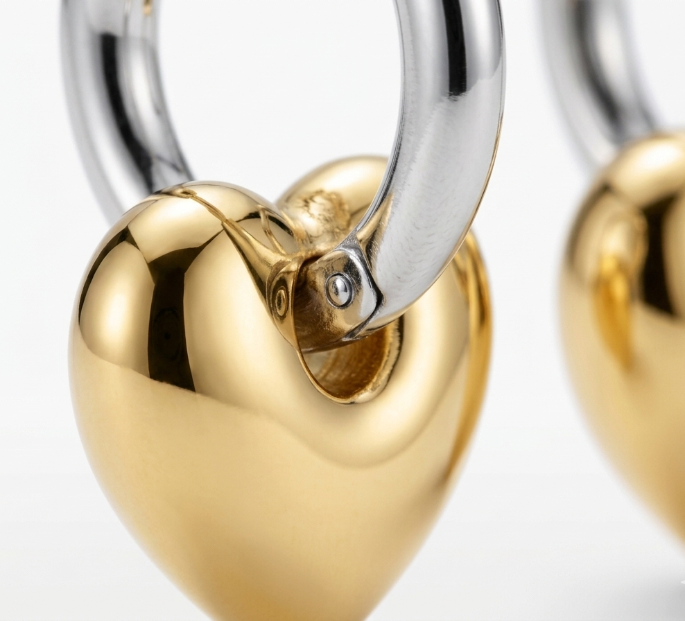 Mav Earrings Two tones