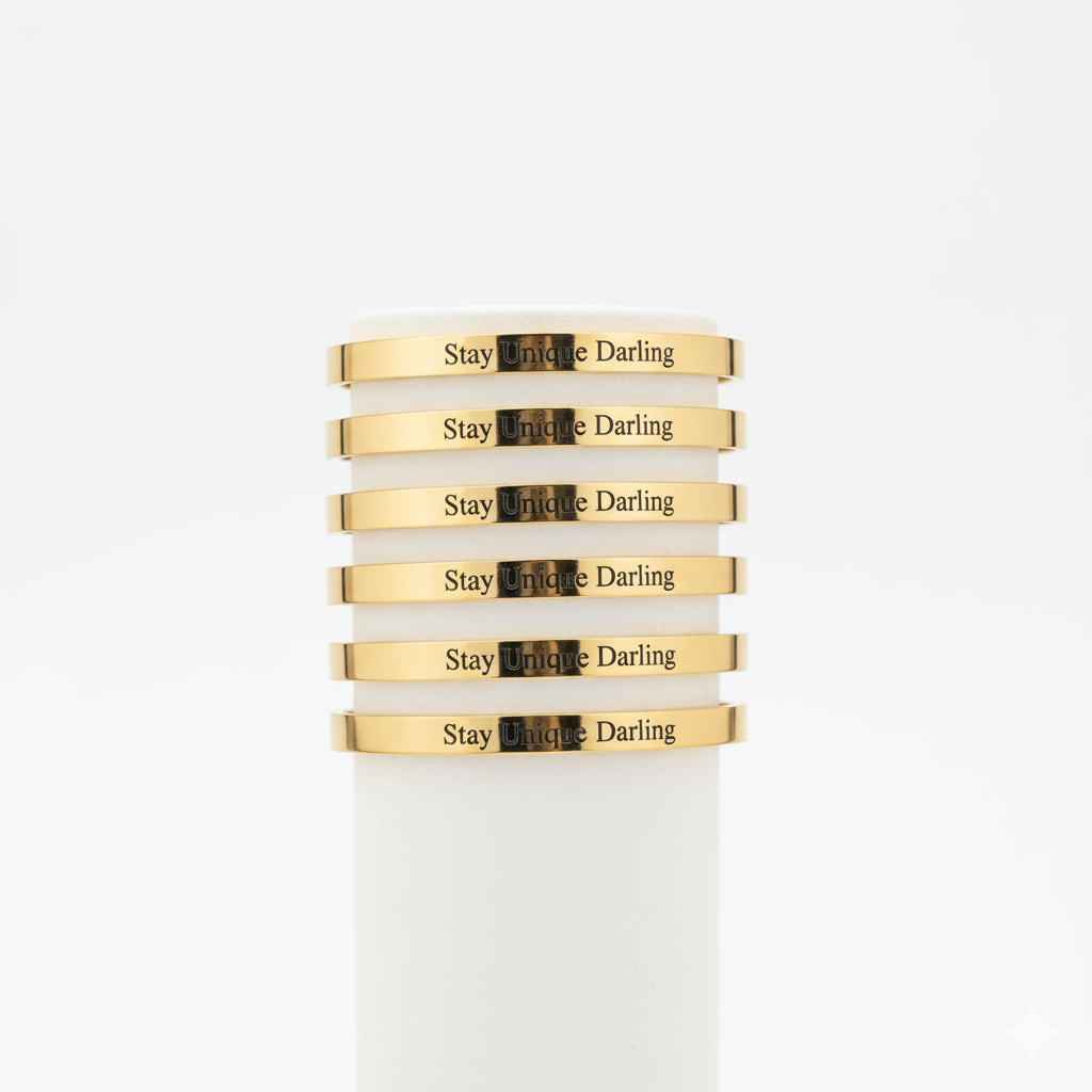Stay Unique Darling Bangles