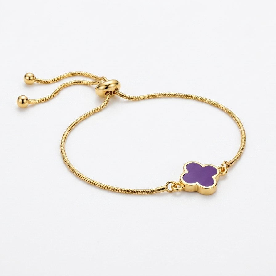 Pastel trébol bracelet