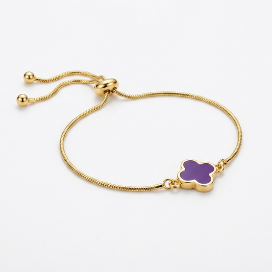 Pastel trébol bracelet