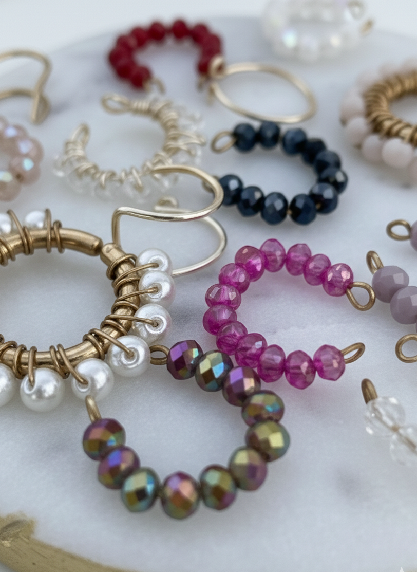 Beads Ear Cuffs Artesanales