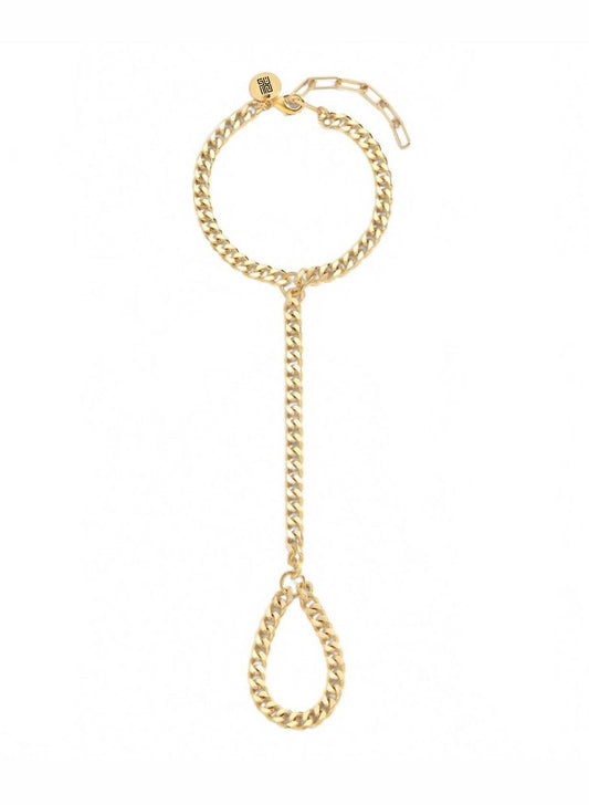 Hand Chain Ring Cuban
