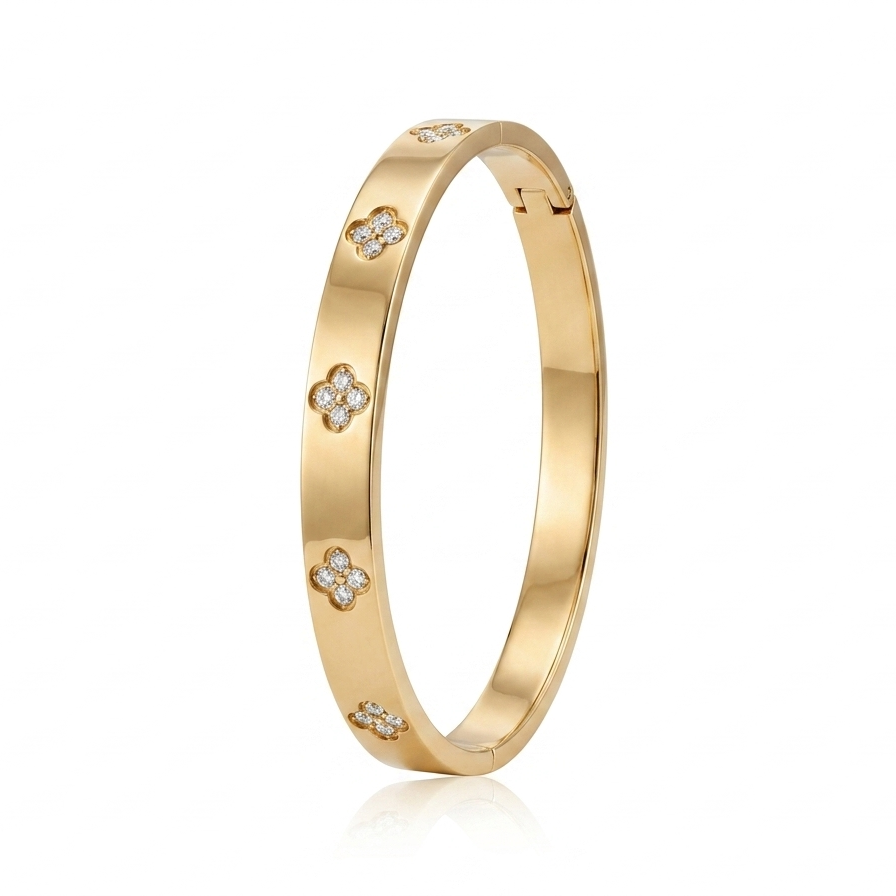 Trébol Bangle