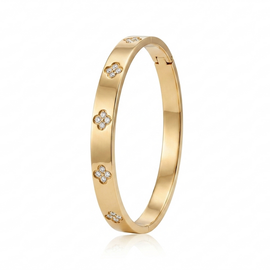 Trébol Bangle