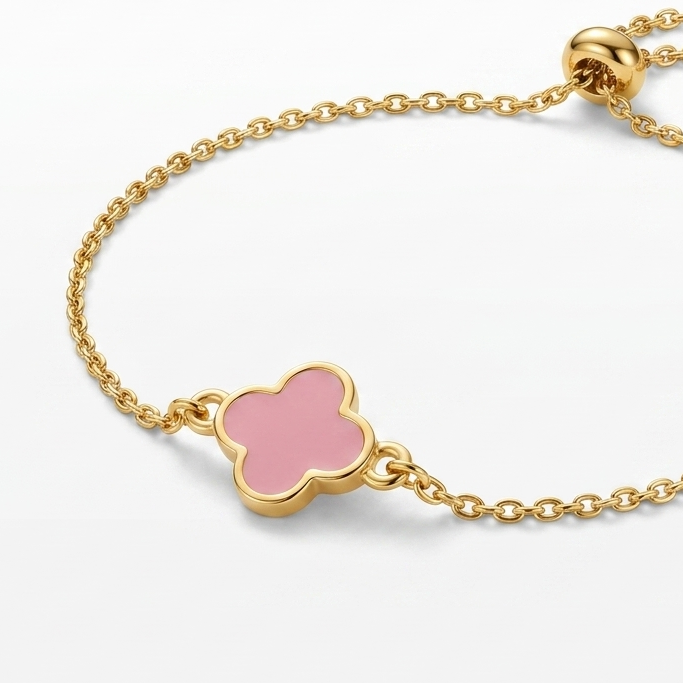 Pastel trébol bracelet