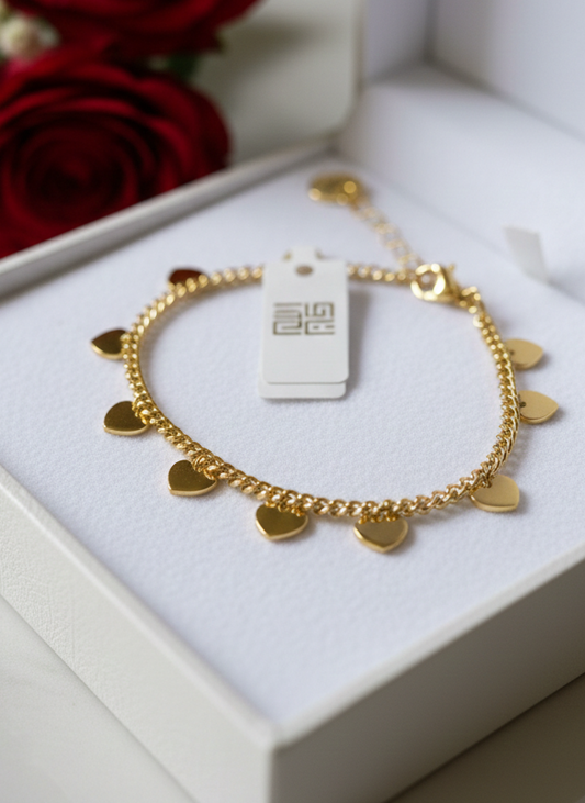 Cuban Heart Bracelet