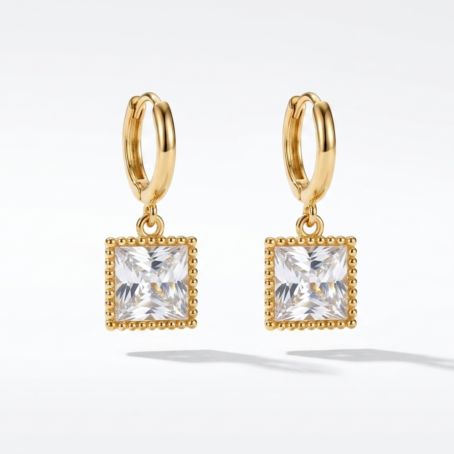 Elegante square Earrings