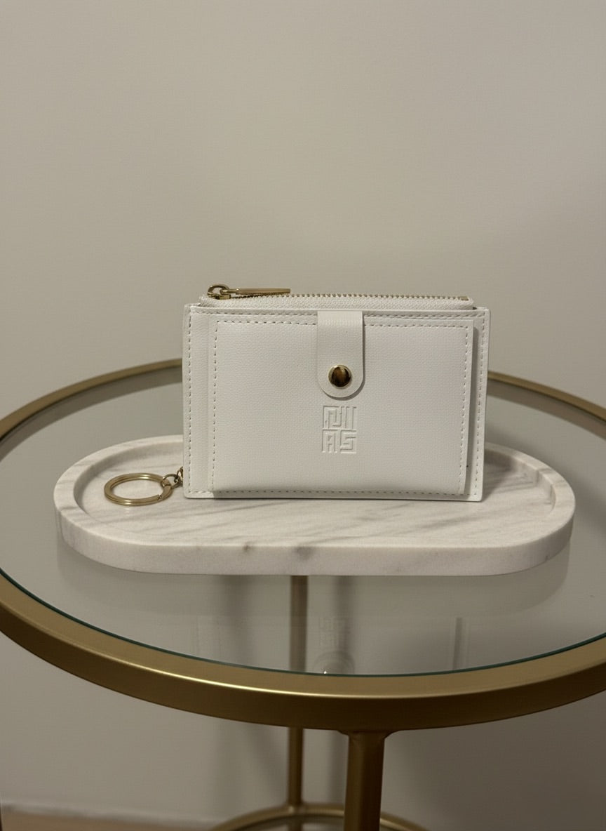 Celestine Wallet Full White