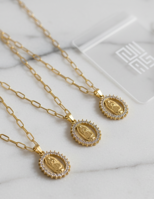 Virgen María Necklace