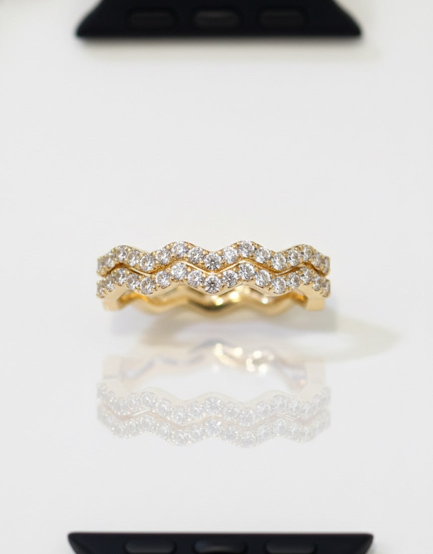 Band Charms Triangular Brillante