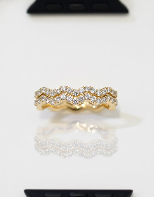 Band Charms Triangular Brillante