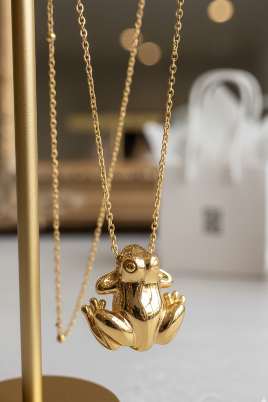 Sapito concho PR necklace