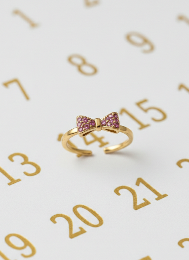 Choquette brilli ring pink