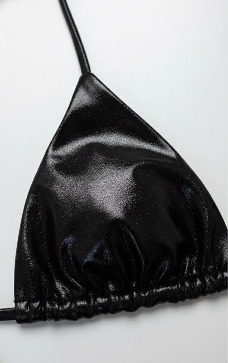 Metalic Bikini Basic Triangle